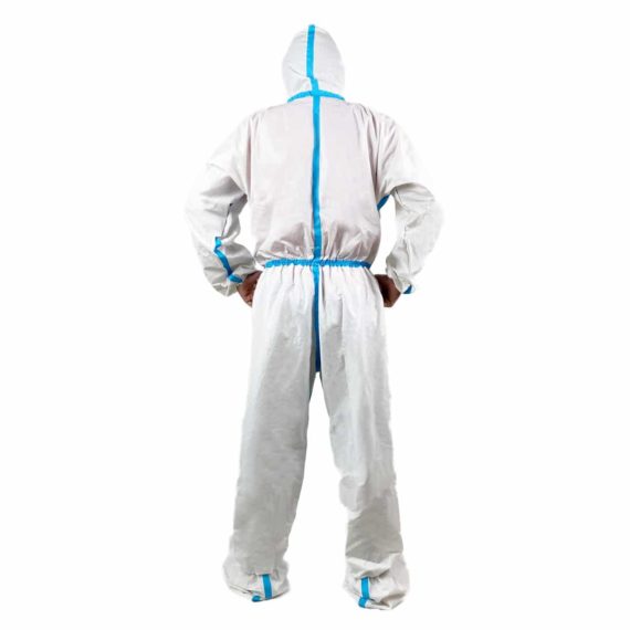 PPE Coverall Taped - Back View