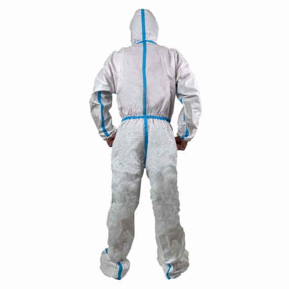 PPE Coverall Taped - Back View
