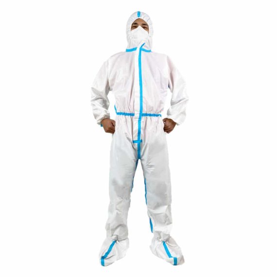 PPE Coverall Taped - Front Full View