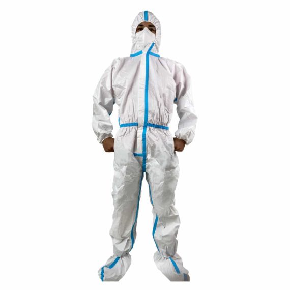 PPE Coverall Taped - Front Full View