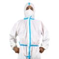 PPE Coverall Taped - Top Front View